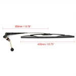 Дворник для квадроцикла ручной 400мм Polaris RZR 900/800/570 /Maverick X3 /Trail /Sport /Commander /Yamaha Viking /Rhino /YXZ /CF Z10/Z8/Z6 /U10/U8 FTVWW002 FTVWW002