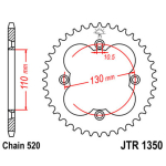 Звезда квадроцикла задняя 38 зубов Honda TRX 450/400/300/250 JTR1350-38 JTR1350.38