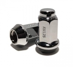 Гайка колесная квадроцикла 10x1.25 хромированная  конус (LUG-10x1.25)