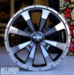 Колесные диски MSA M22 Enduro Dark Tint