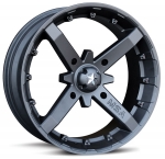 Колесные диски MSA M23 Battle Flat Black 
