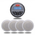 Влагозащищенная музыкальная система для квадроцикла с bluetooth IP66 160 Вт MC100