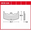 Тормозные колодки TRW mcb526 mcb526
