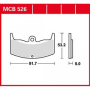 Тормозные колодки TRW mcb526 mcb526