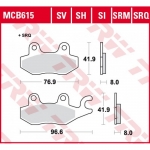Колодки тормозные (серия Sinter Offroad) MCB615 MCB615SI 715500335;43082-0022; 3LD-W0045-00-00, 5B4-W0045-10-00; 9060-080910 FA135 FA165 