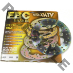 Тормозной диск передний квадроцикла Kawasaki KVF360/650/750 Brute Force, Suzuki EBC MD6188D MD6188D