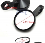 Зеркала усиленные для UTV  Polaris RZR /Yamaha Rhino /Arctic Cat WILDCAT  для трубы 1.75" TSK UTV-3-1.75 MR96