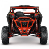 Бампер задний красный с фаркопом Can-Am Maverick X3 2017+ 715004162 RB99 RB99