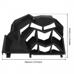 Пластиковая защита радиатора интеркулера Can-Am Maverick X3 Kemimoto B0111-03001BK RG100 705010286 705013757