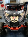 Колпак брызгозащитный на передние амортизаторы CanAm Maverick X3 Panzerbox shrpx3