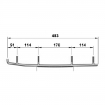 Коньки лыж усиленные 160 мм Sledex для Arctic Сat 0703-360 / 1703-219 / 1703-221 / 1703-003 / EAT3-9750 / WAT-9750 9310-03 9310-04 SLD-0081-011
