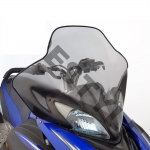 Ветровое стекло снегохода Yamaha Apex/Attak/RS Vector высокое WINDSHIELD X TALL SMA-8FT96-40-BK