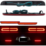 Отражатели в задний бампер с стоп сигналами Dodge Challenger 2015-2023 TL70 TL70