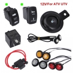 Комплект универсальных поворотников со сзвуковым сигналом UTV /ATV TSK100 TSK100