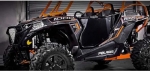 Комплект дверей Blingstar на Polaris RZR 1000 UTV-2201TXT