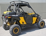 Двери BLINGSTAR  для BRP (Can-Am) Commander Maverick (Черные) UTV-4006TXT
