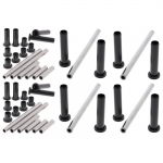 Втулки с пальцами всех рычагов подвески капролон Polaris RZR 800 5136468, 5137594 + 5436973 + 5136100 + 5436832, 5439874 + 5437229 + 5136101, 5138798 /VK111 VK111