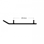 Конек лыжи Arctic Cat 120 см³ (без вставок, комплект 2шт) WB-000-126 0703-698