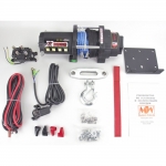 Лебедка для квадроцикла с сальниками 3500 lbs 1590 кг с синтетическим тросом WM X3500S X3500S