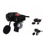 Влагозащитный прикуриватель с 2-мя USB на руль TSK YC-A15M YC-A15M